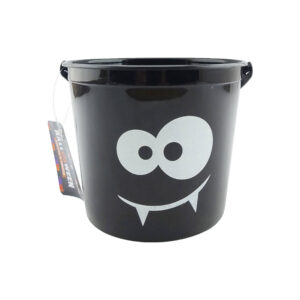 CANASTA HALLOWEEN CALABAZA NEGRA FECO